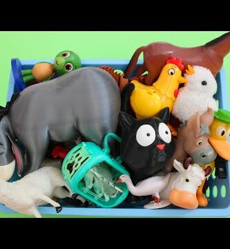 Animales de plástico: juguetes divertidos para niños