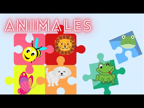 Rompecabezas de animales: diversión educativa para niños